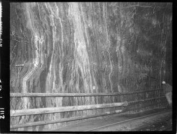 Big Creek - Mammoth Pool - Tunnel showing rock formation