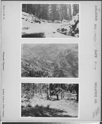 Big Creek Scenery