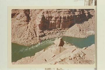 Rapid at mouth of 22 Mile Wash, Mile 21.7