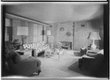Burns model house