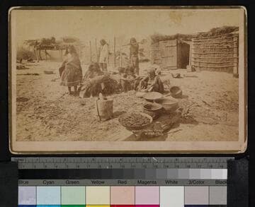Mojave Indian camp