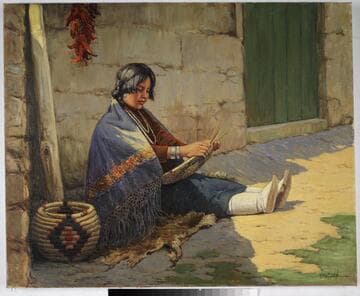 Hopi Basket-maker
