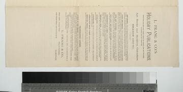 L. Prang & Co.’s holiday publications... season 1889-90