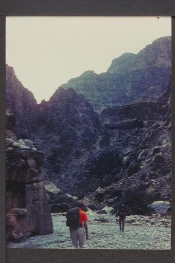 Up Spencer Canyon