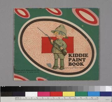 Kiddie Paint Book